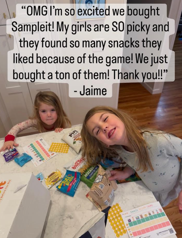 Snacktivity kit in action