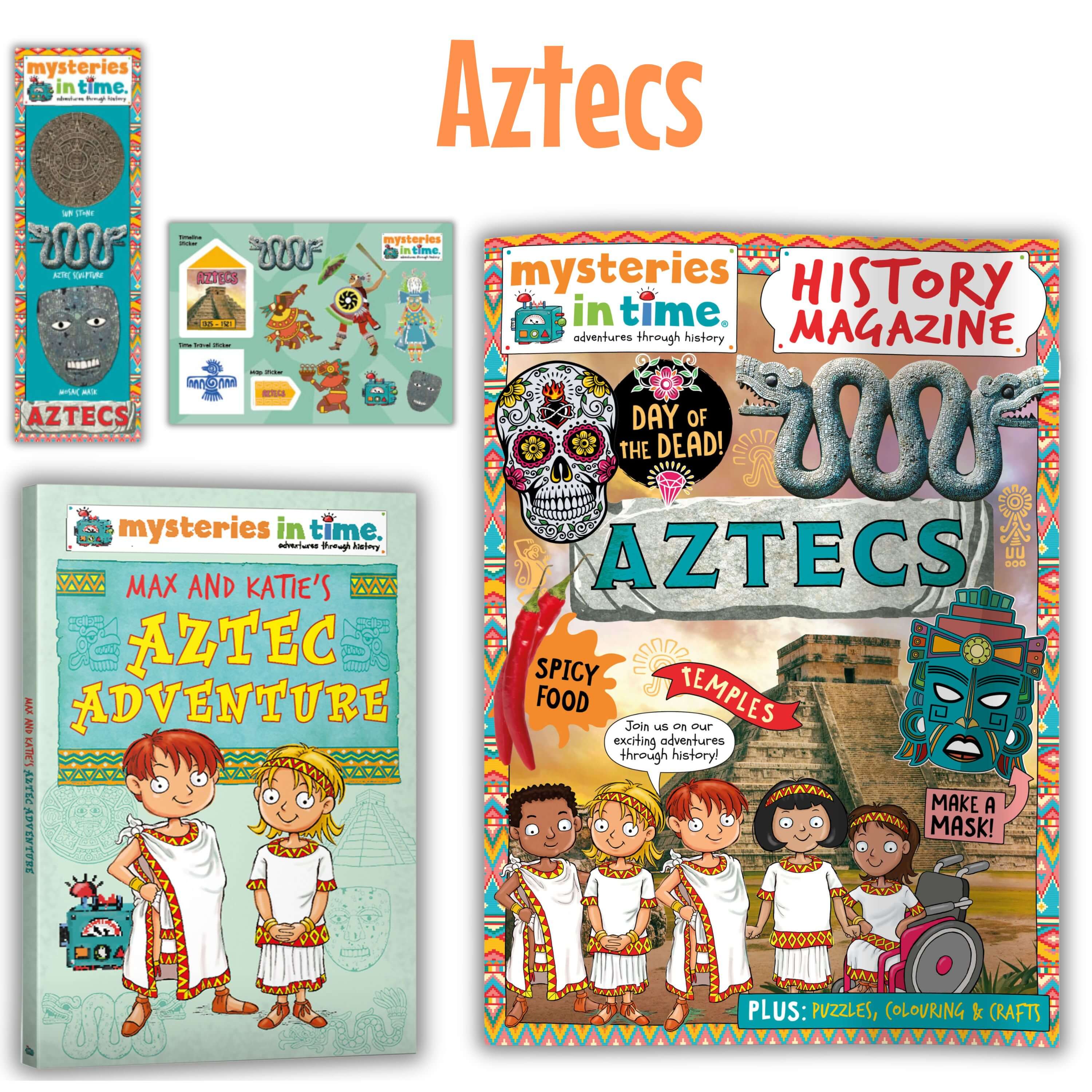 Aztecs Class Pack - Mesoamerican history learning for students