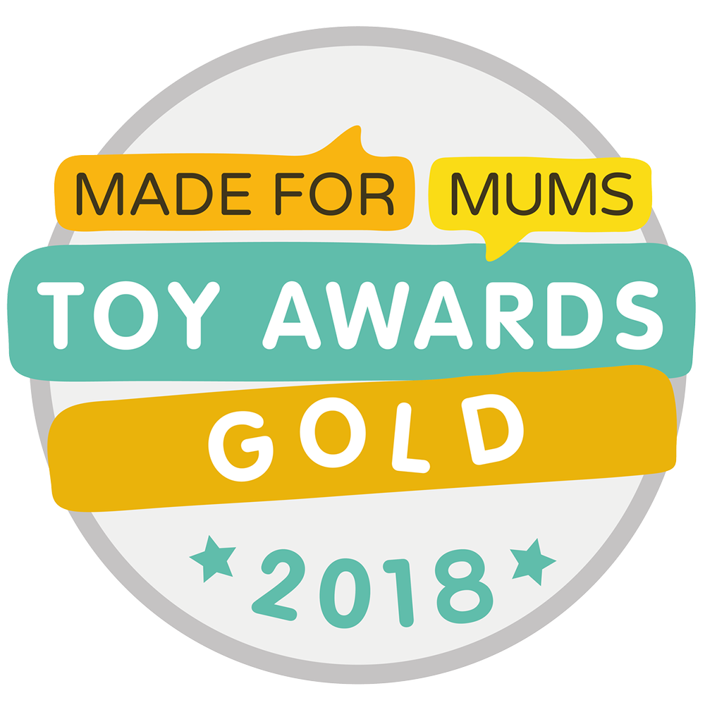 Gold Winner badge celebrating excellence in children's educational resources