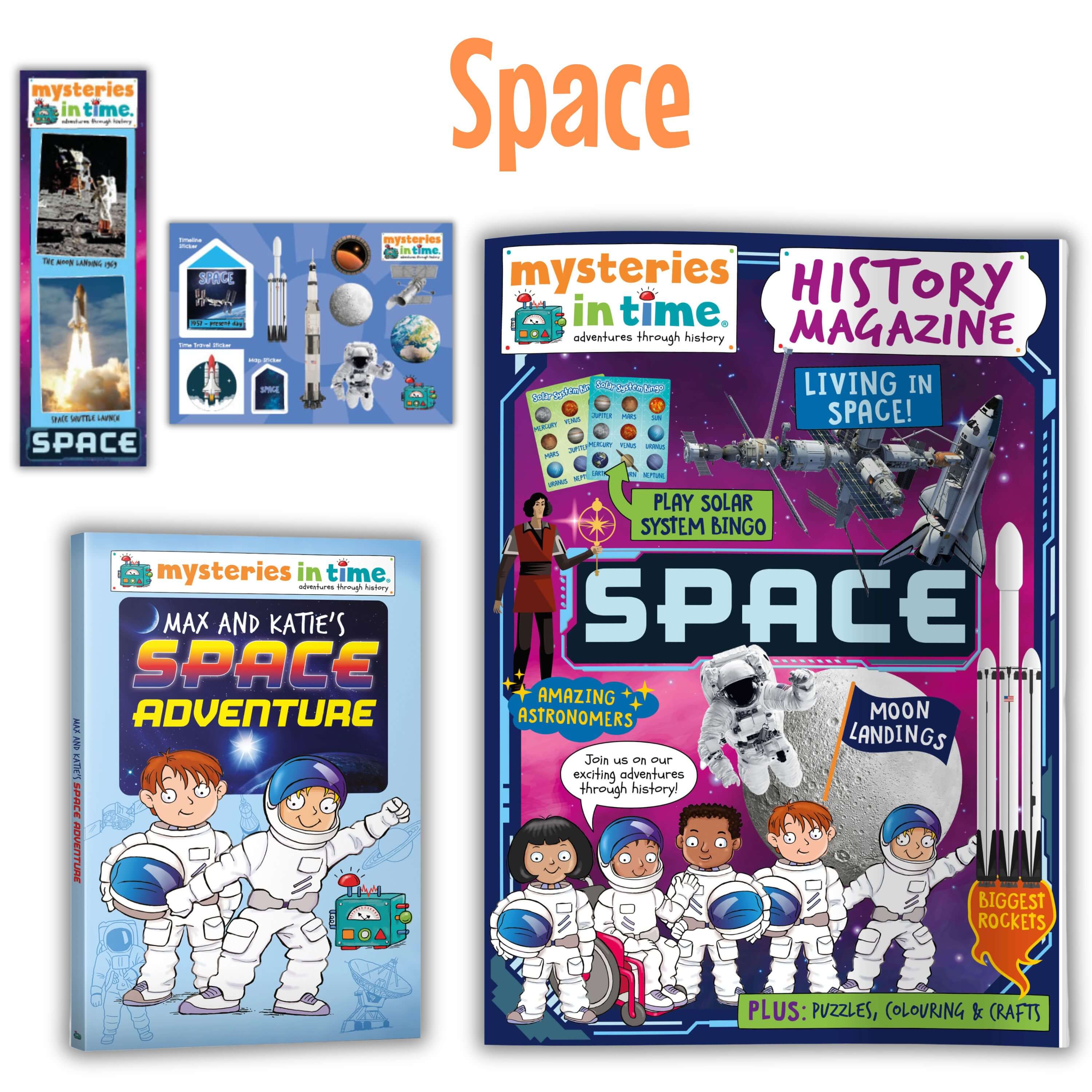 Space Class Pack - Space exploration history for charter school students