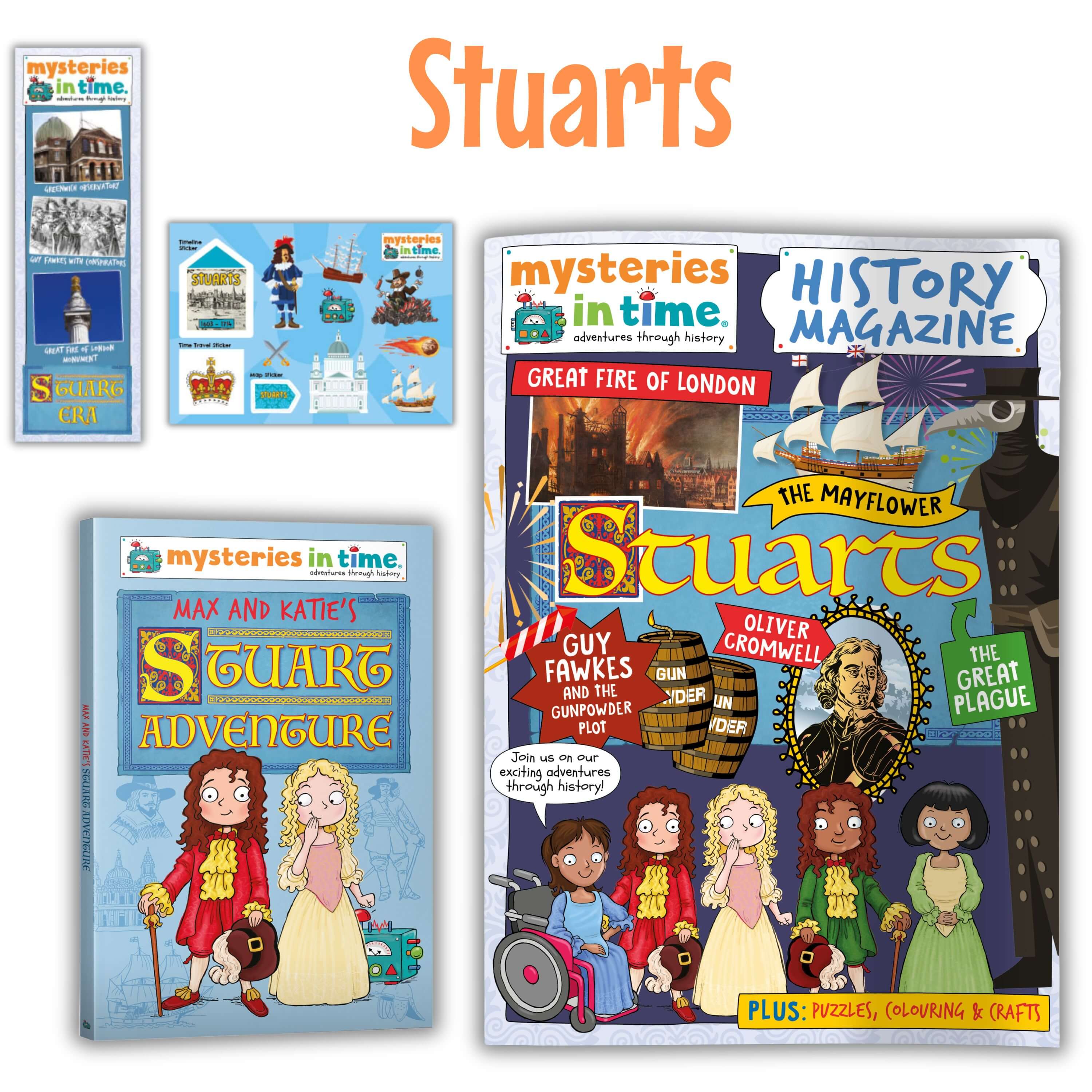 Stuarts Class Pack - British history educational subscription box