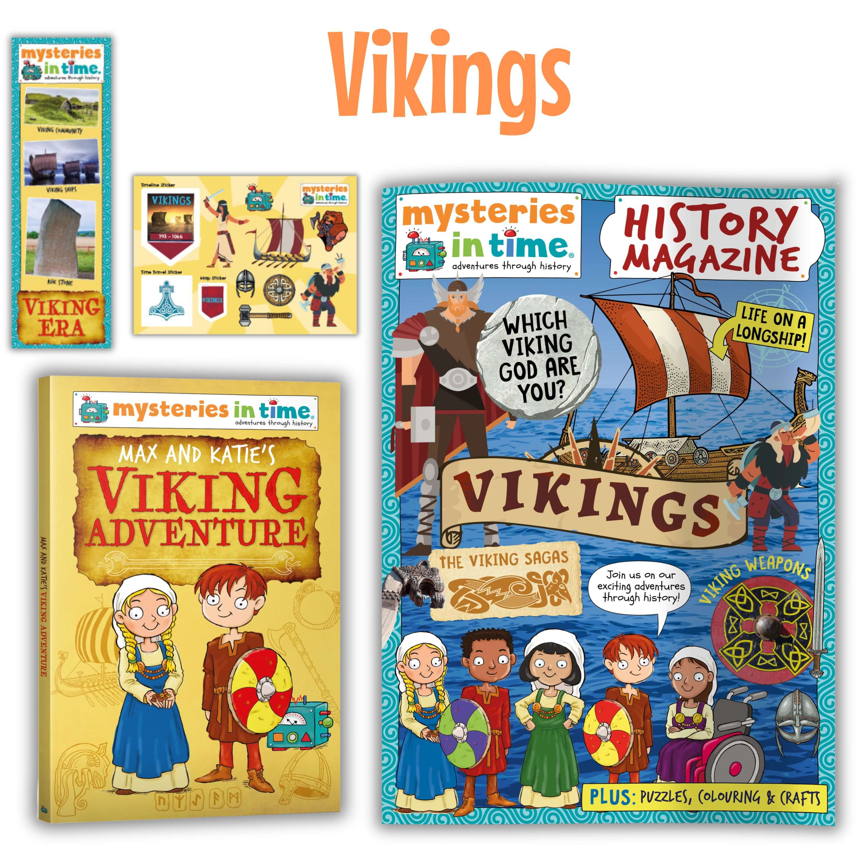 Vikings Class Pack - History curriculum resource for charter schools