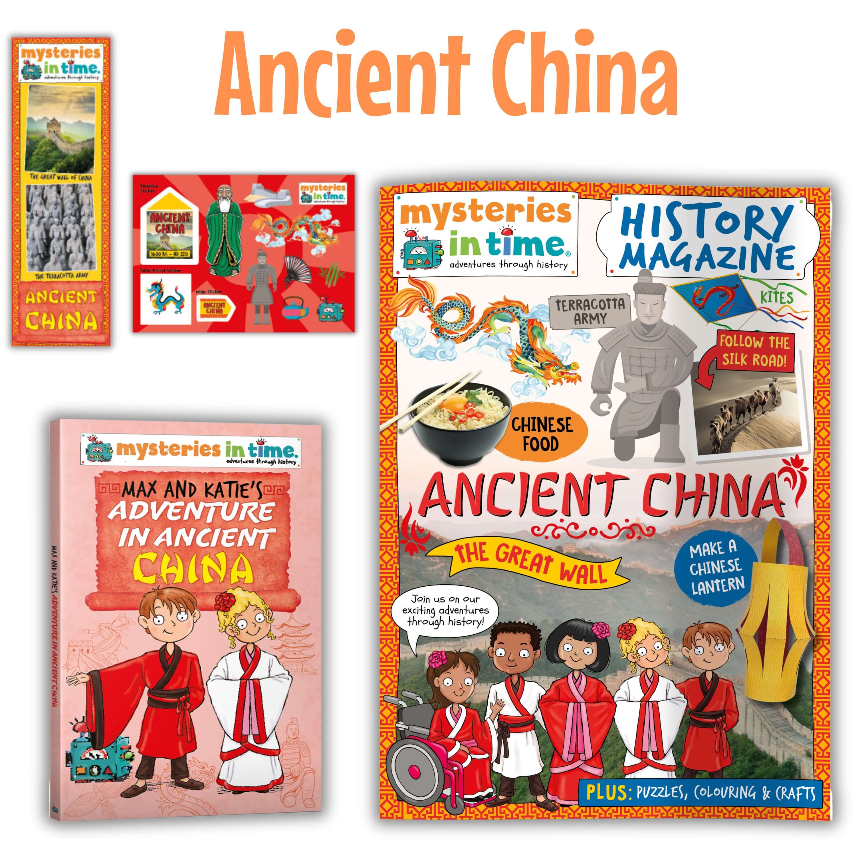 Ancient China Class Pack - Charter school educational subscription