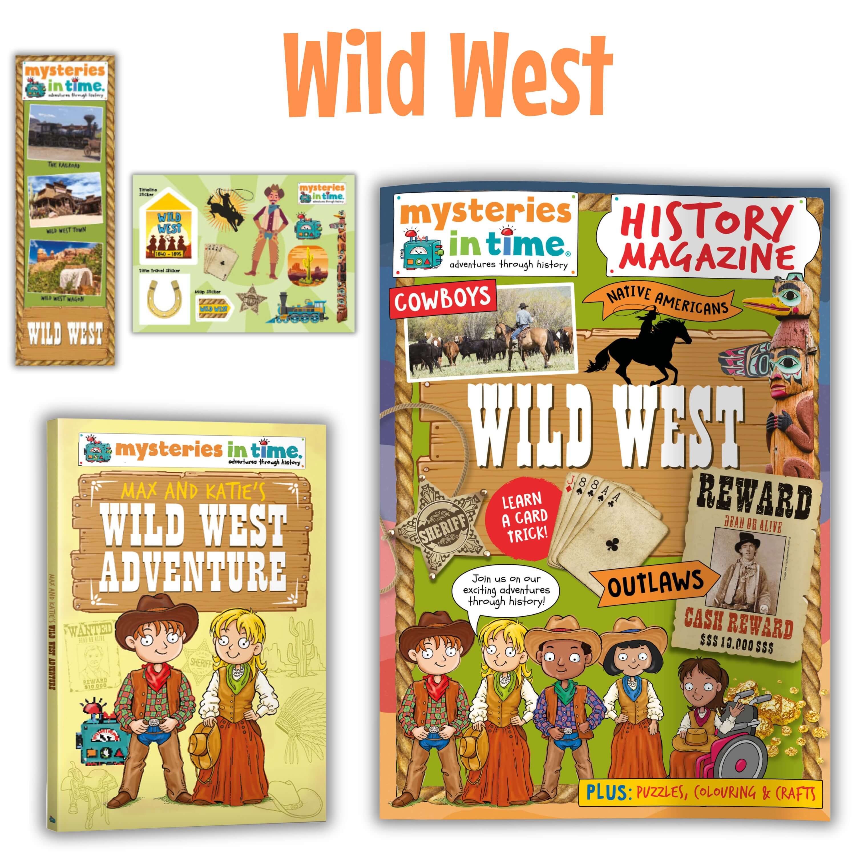Wild West Class Pack - American frontier history for students