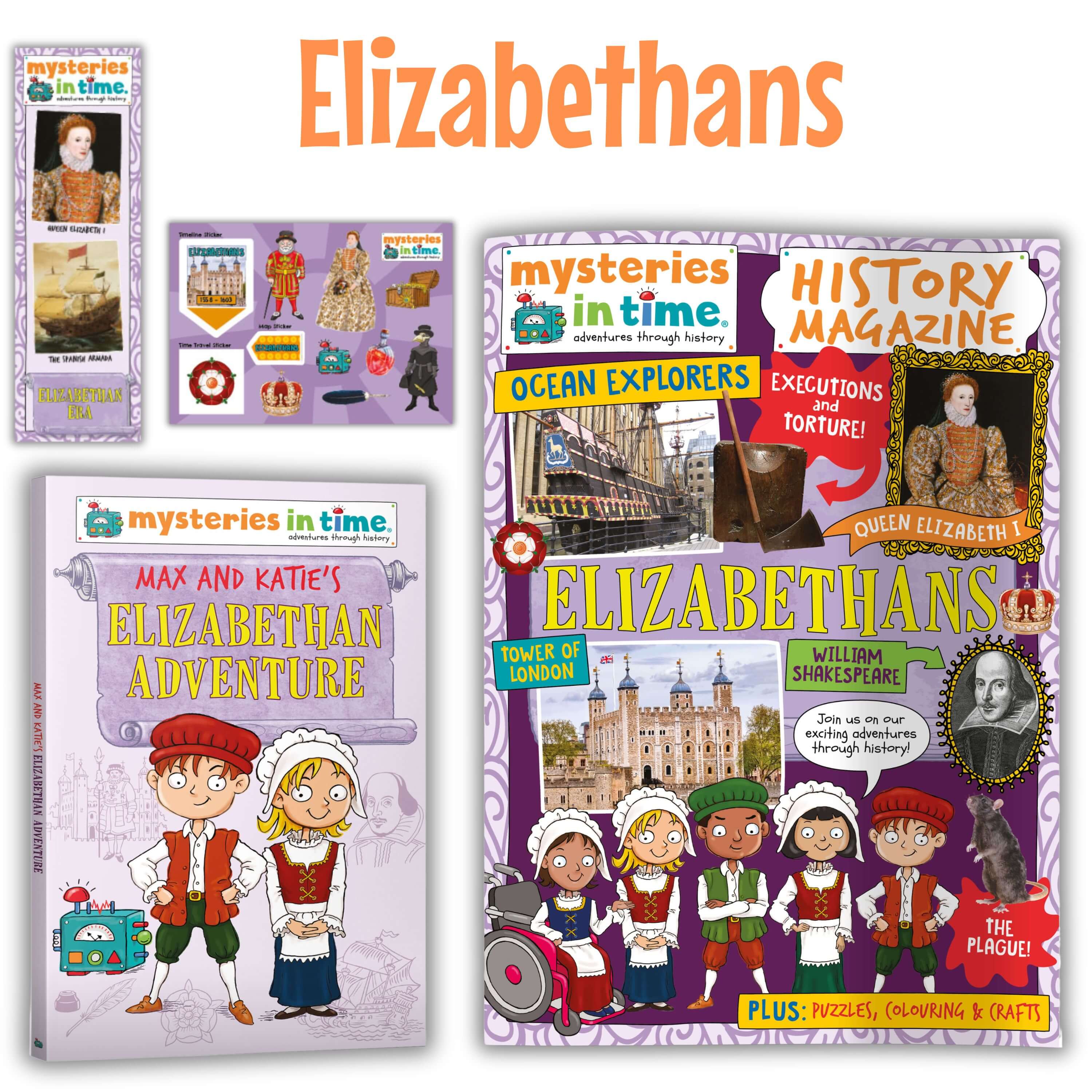Elizabethans Class Pack - Tudor history educational materials
