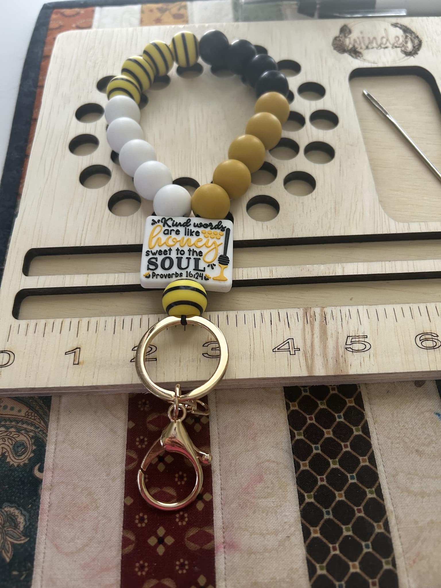 Beautiful silicone bead creation