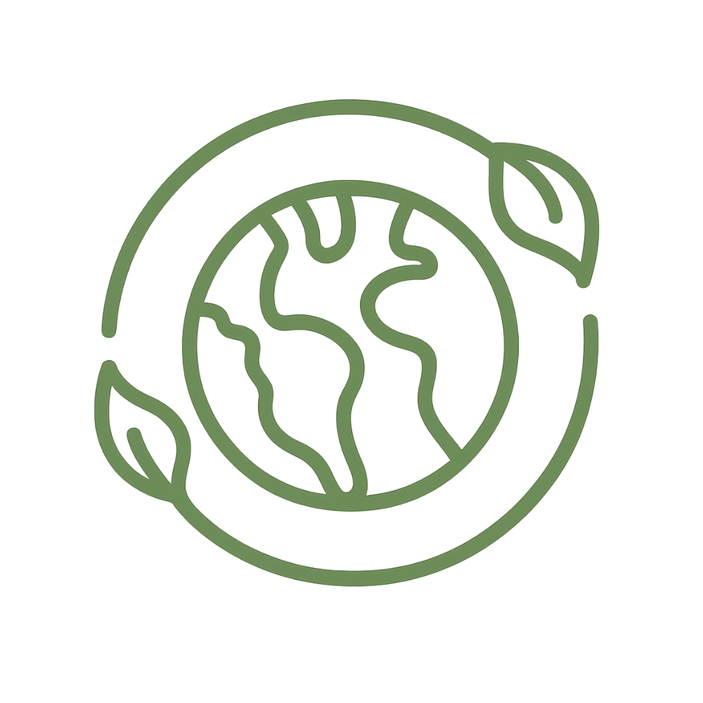 Recycled packaging icon
