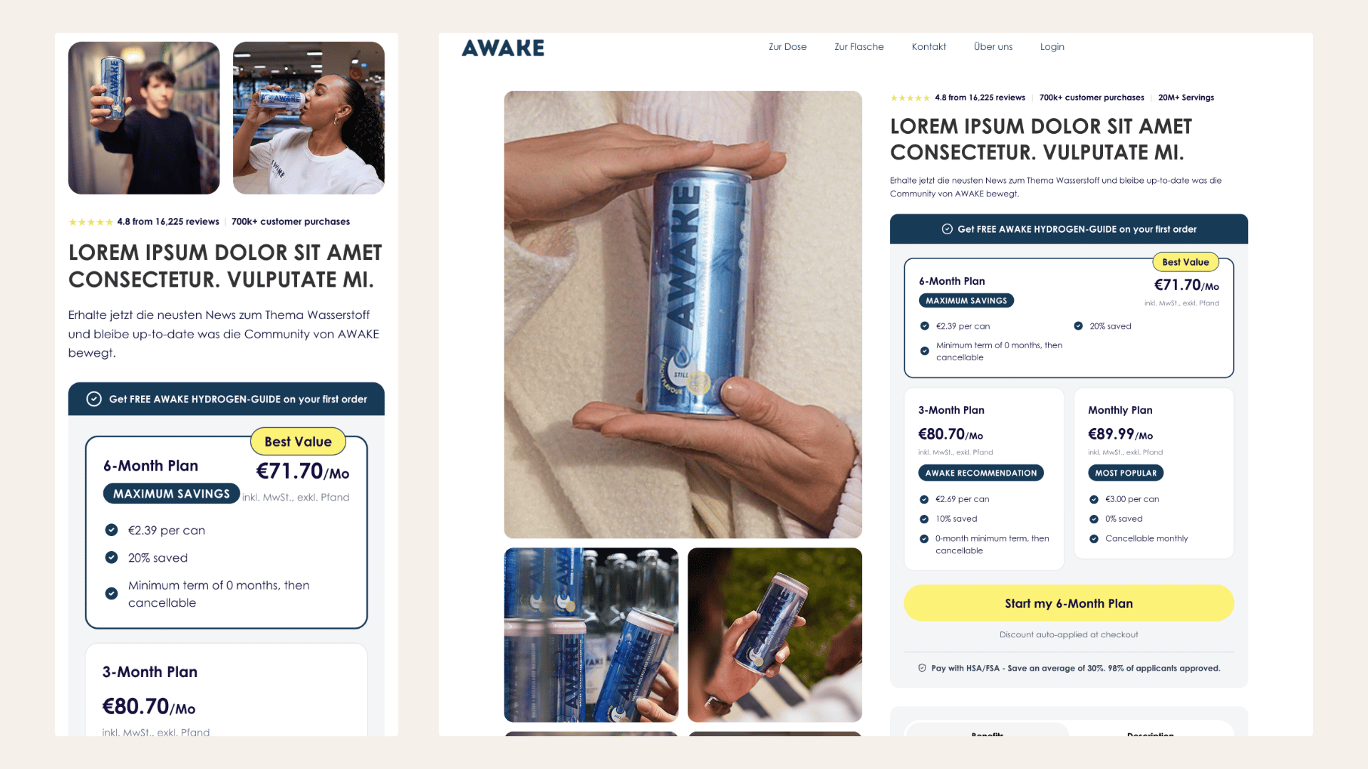 Subscription-Ready From Day One