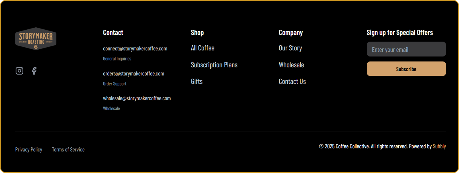 Email Capture on Every Page screenshot