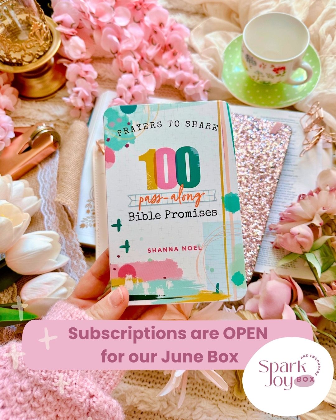 Monthly Christian subscription box featuring devotionals, Bible studies, and faith-based gifts delivered to your door in Australia