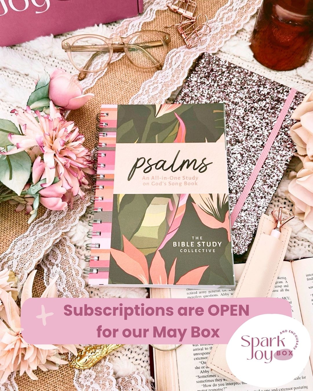 Monthly Christian subscription box featuring devotionals, Bible studies, and faith-based gifts delivered to your door in Australia