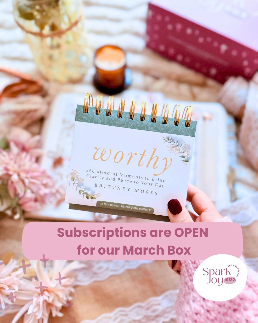 Monthly Christian subscription box featuring devotionals, Bible studies, and faith-based gifts delivered to your door in Australia