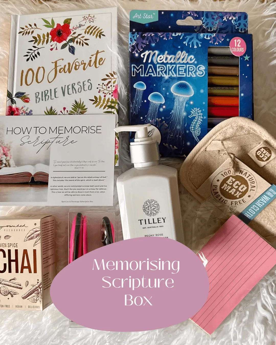 Memorising Scripture Box