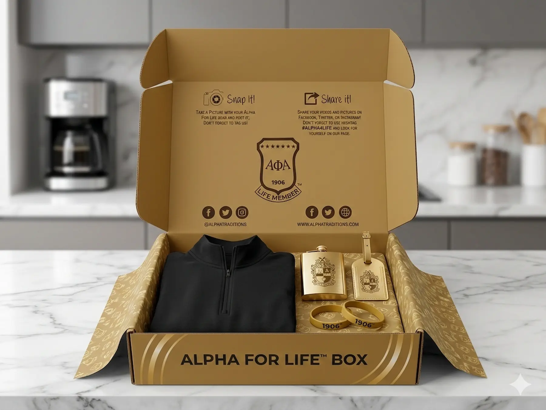 Alpha Life Member Box content 1