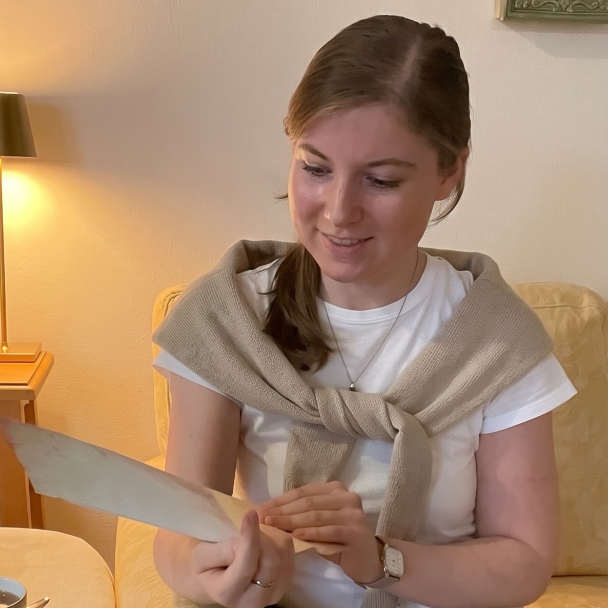 Porträtfoto der Leserin Céline