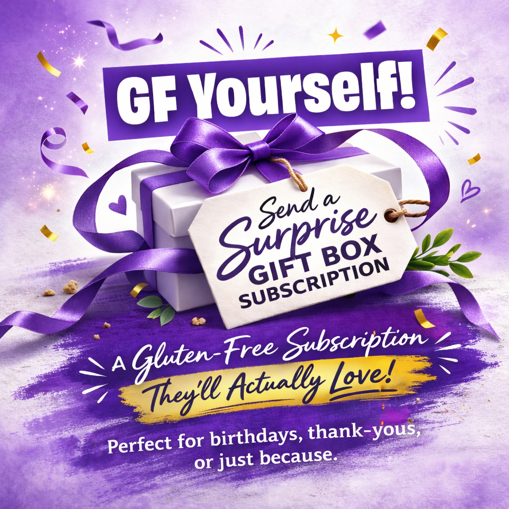 Gluten-free gift box beautifully wrapped