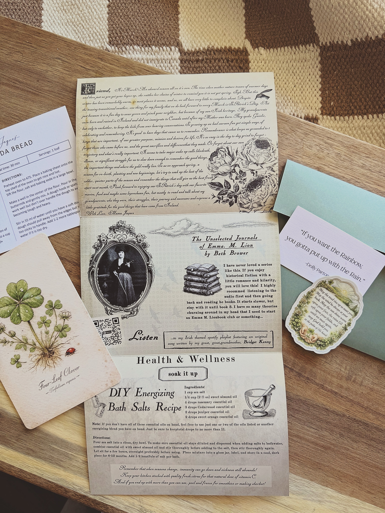 Mama Jaques monthly letter parcel