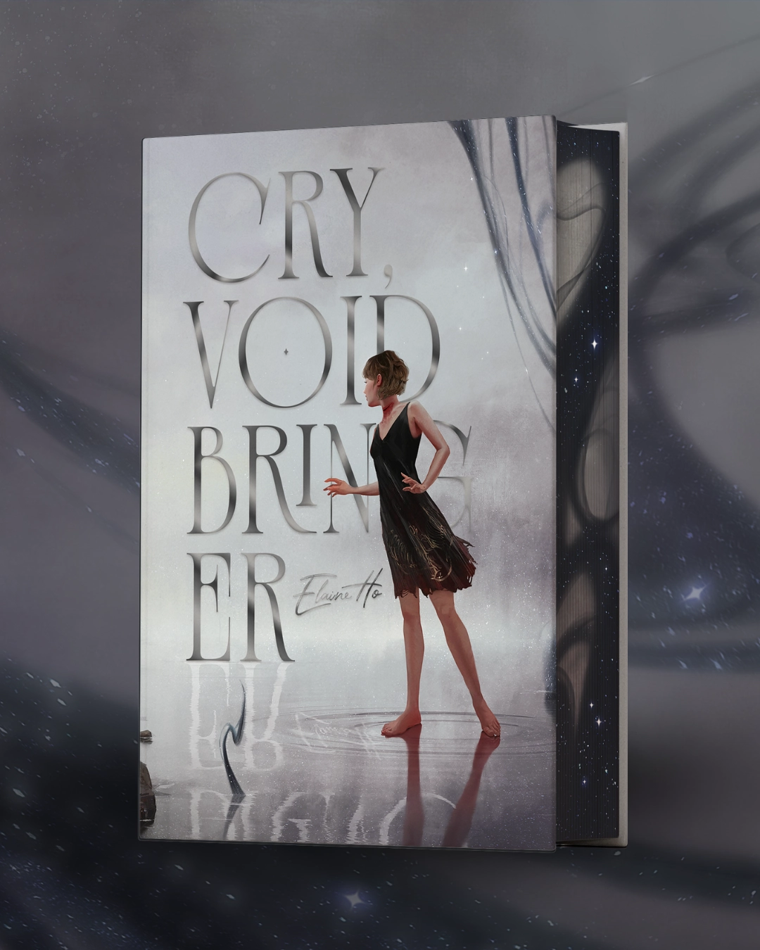 Featured book promotional artwork