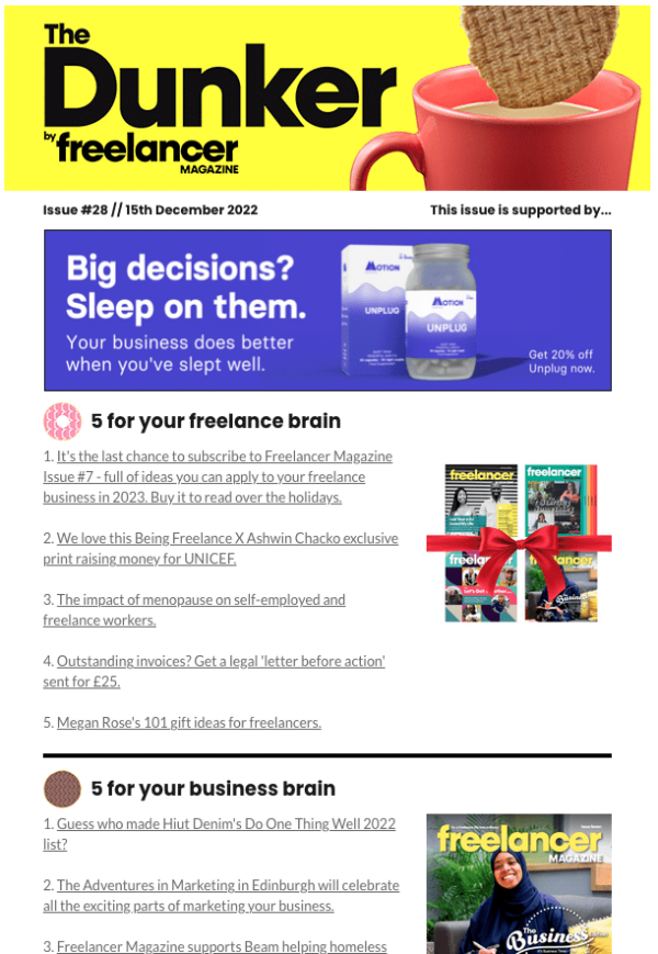 The Dunker newsletter issue 2