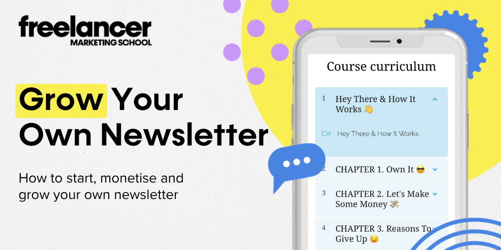 Grow Your Own Newsletter course