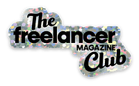 The Freelancer Magazine Club hologram logo