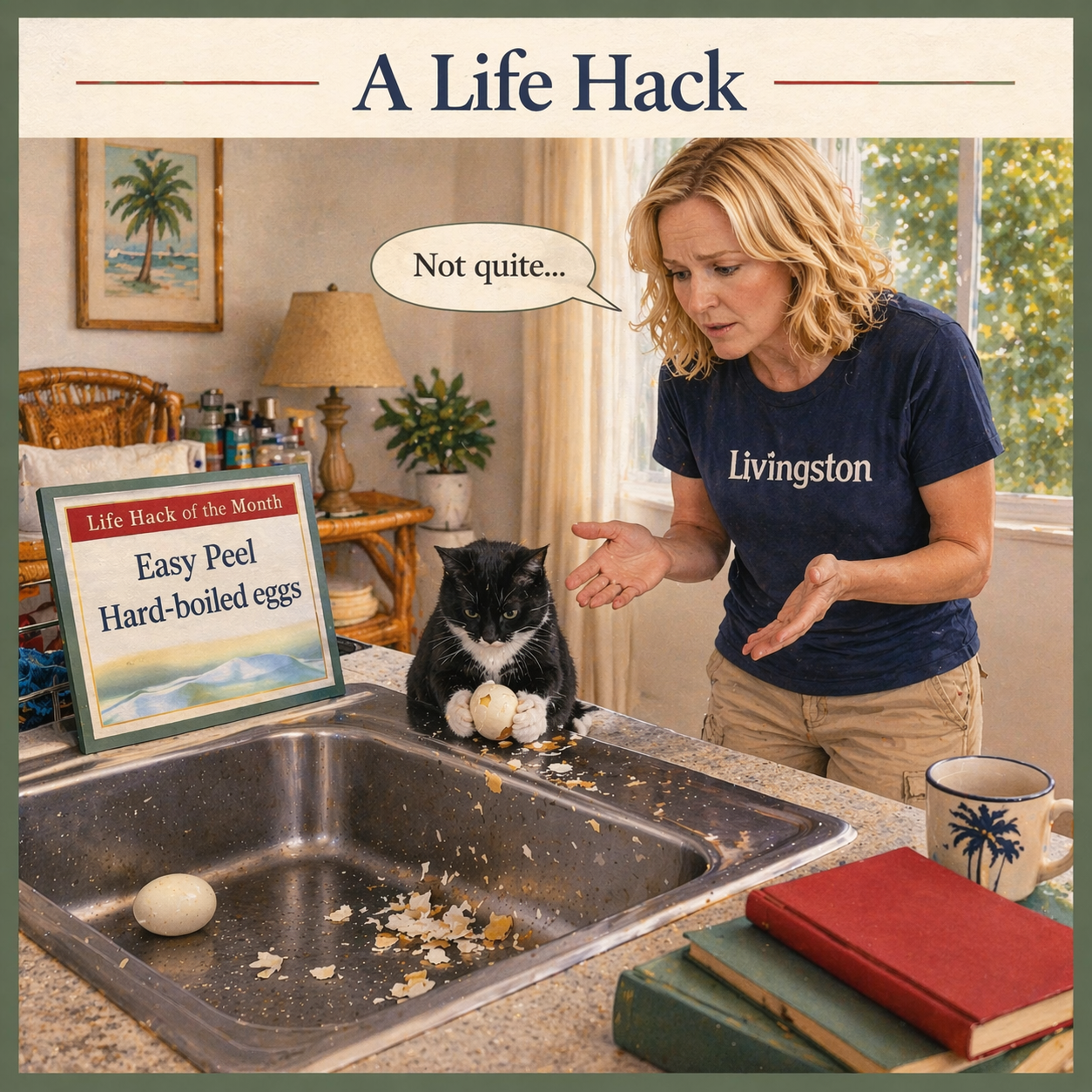 A clever little life hack card