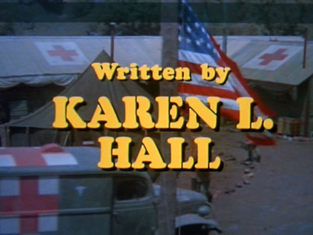Karen's MASH credit from her show business career
