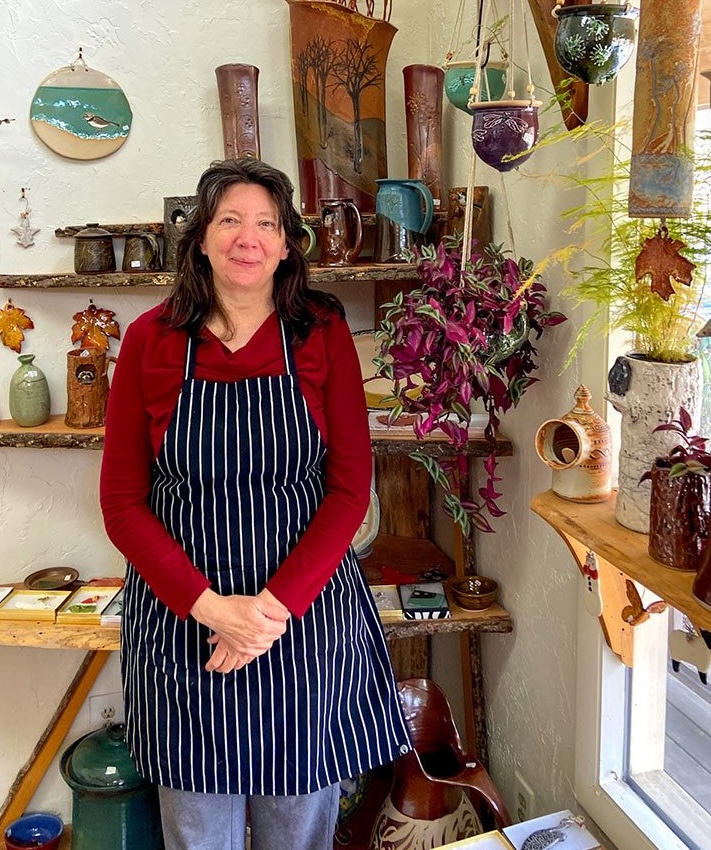 Portrait of Maggie Black, pottery artist