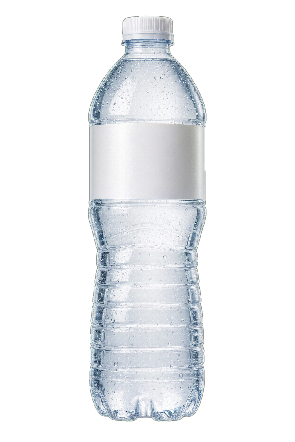 Glas mit normalem Wasser symbolisiert die reine Hydratation ohne molekularen Wasserstoff