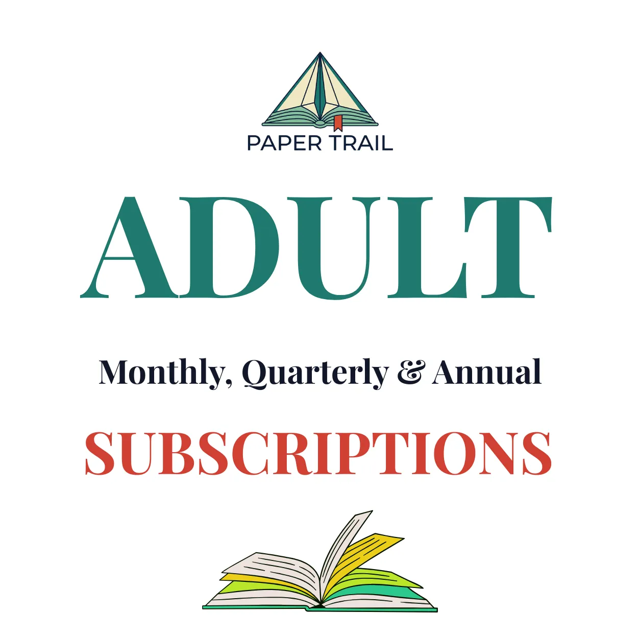 Paper Trail Adult subscription box preview