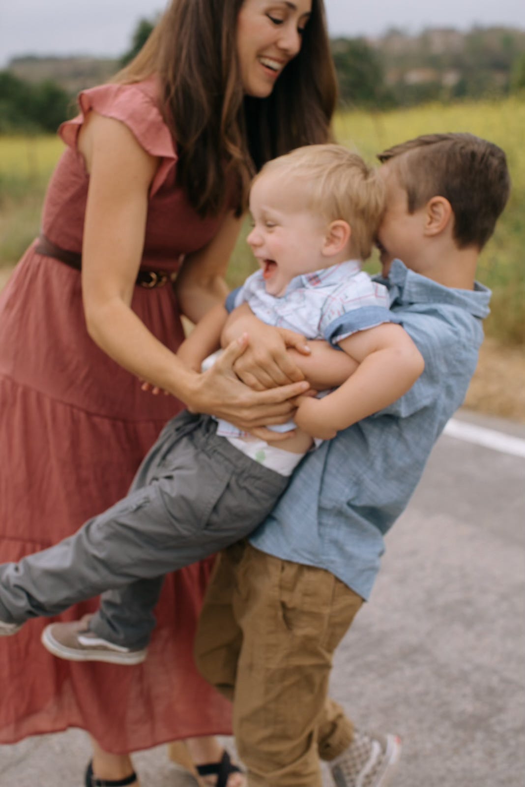 The founder of Hey Mom Mail Club