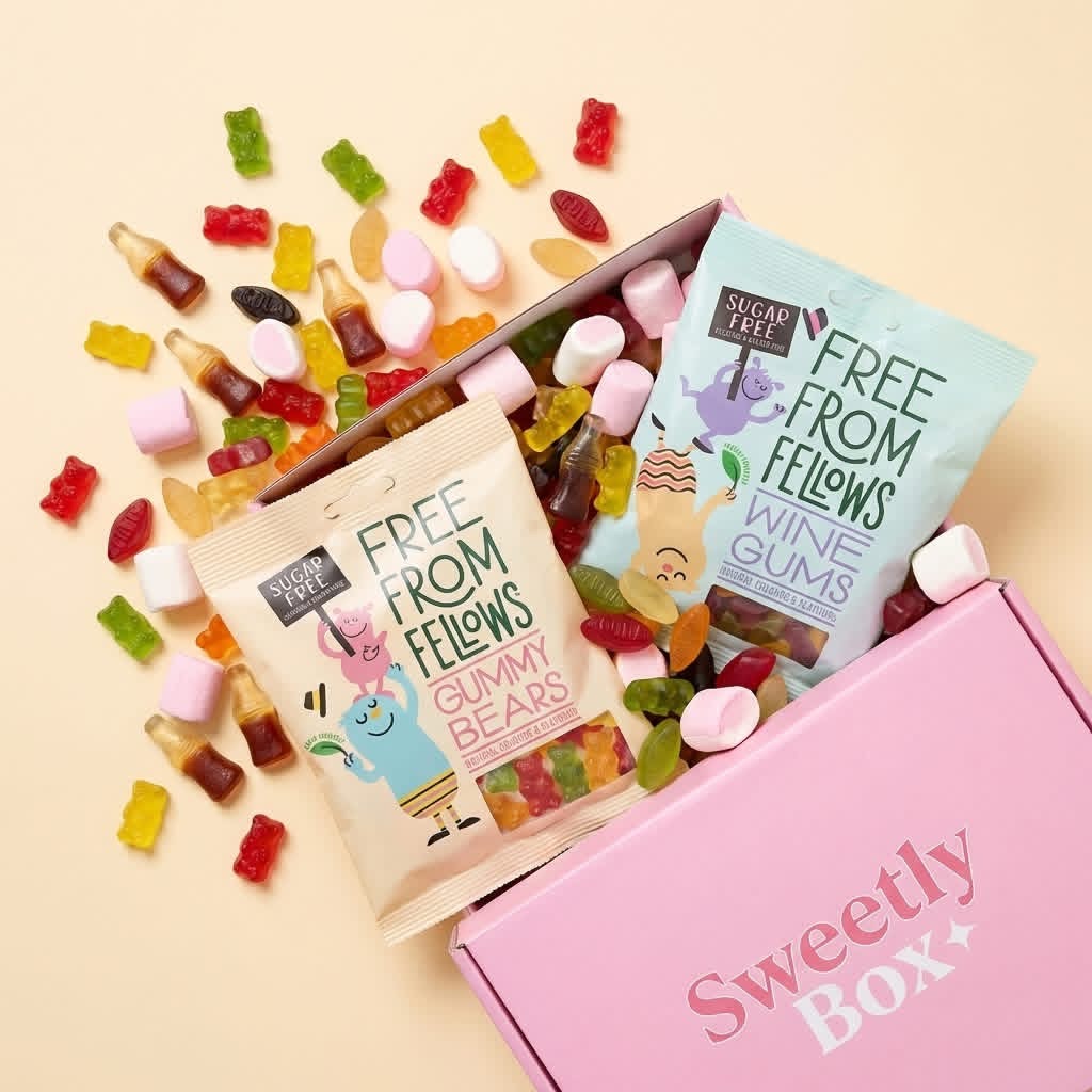 SweetlyBox vegan sweets selection
