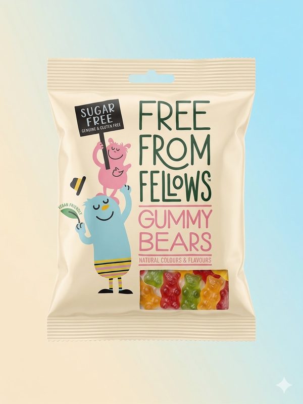 Gummy Bears - Vegan, sugar-free & allergen-free