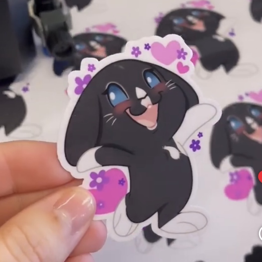 Professional sticker printing and cutting machine