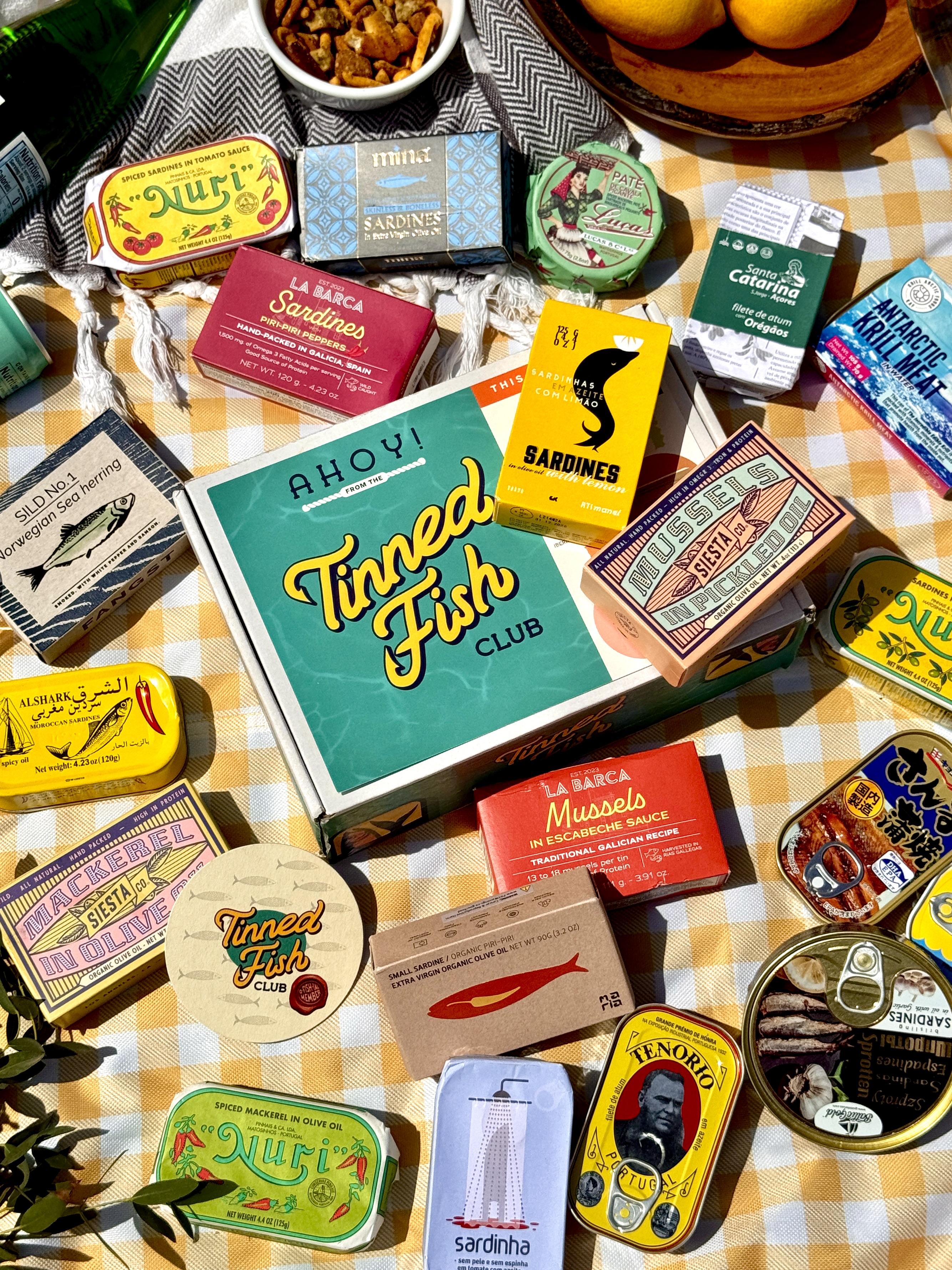 Tinned Fish Club Unboxing