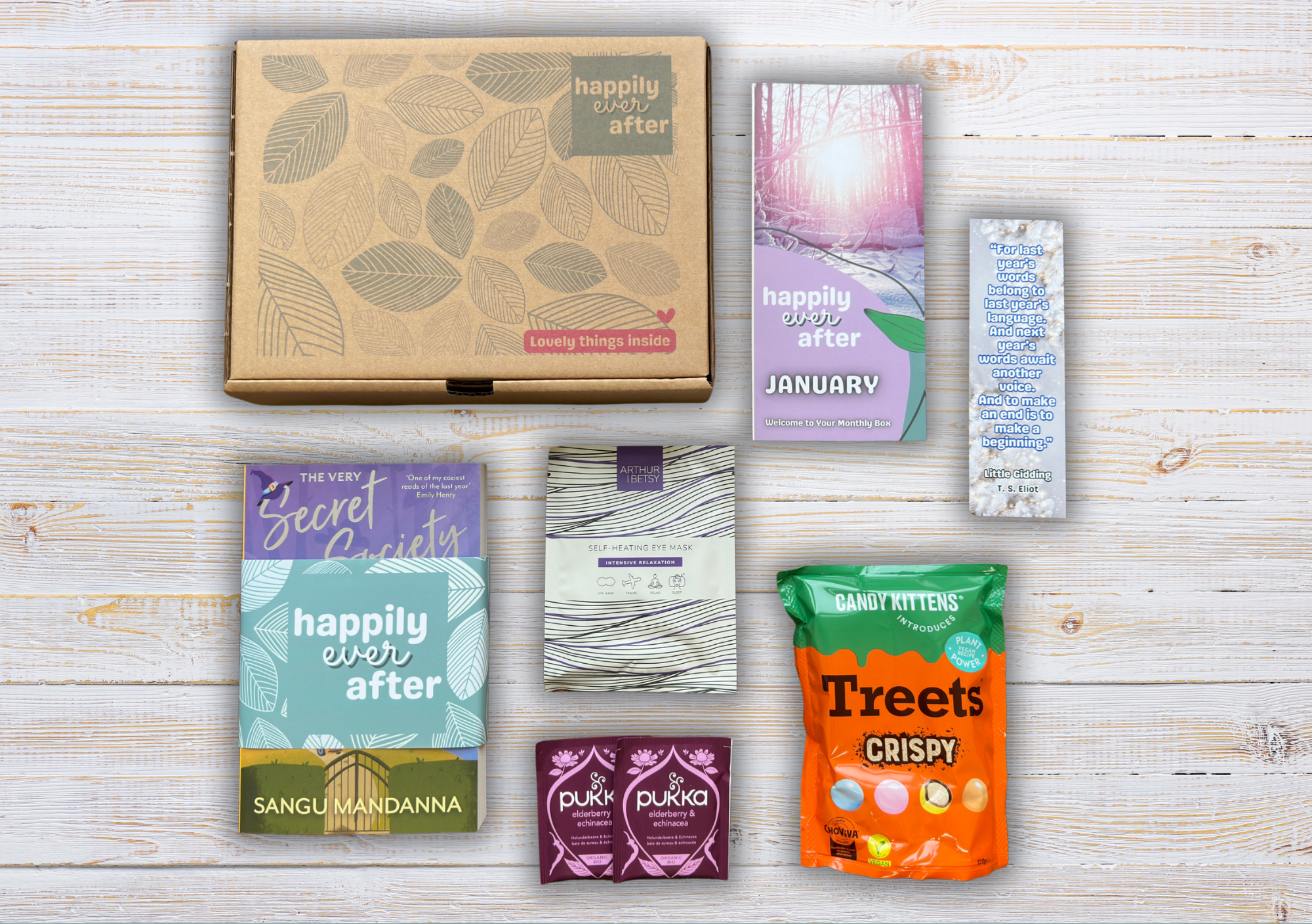 Book and Pamper subscription box
