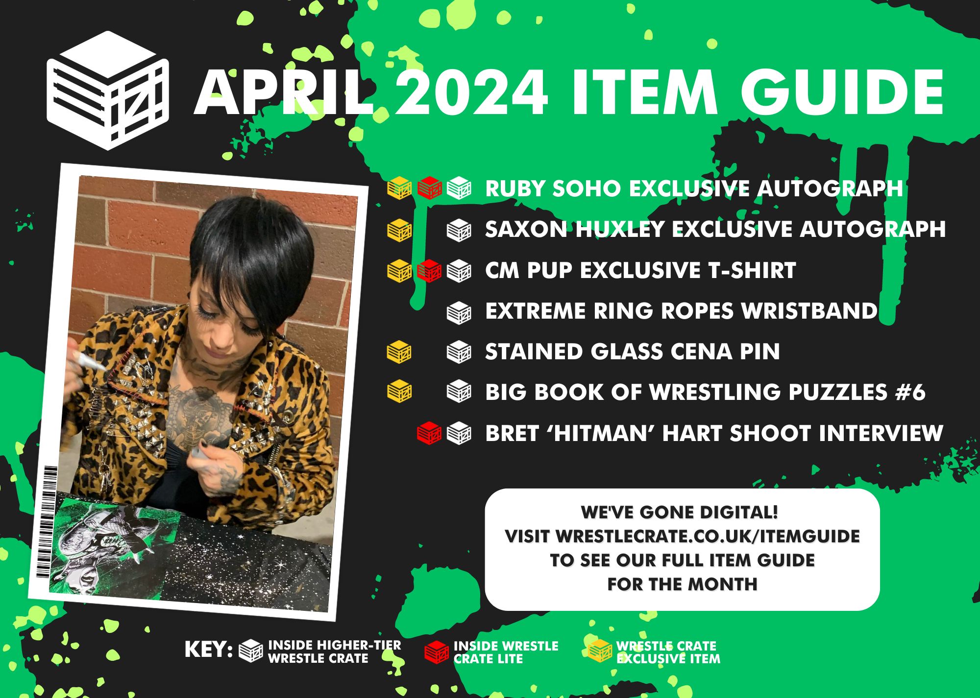 Wrestle Crate Items - April 2024