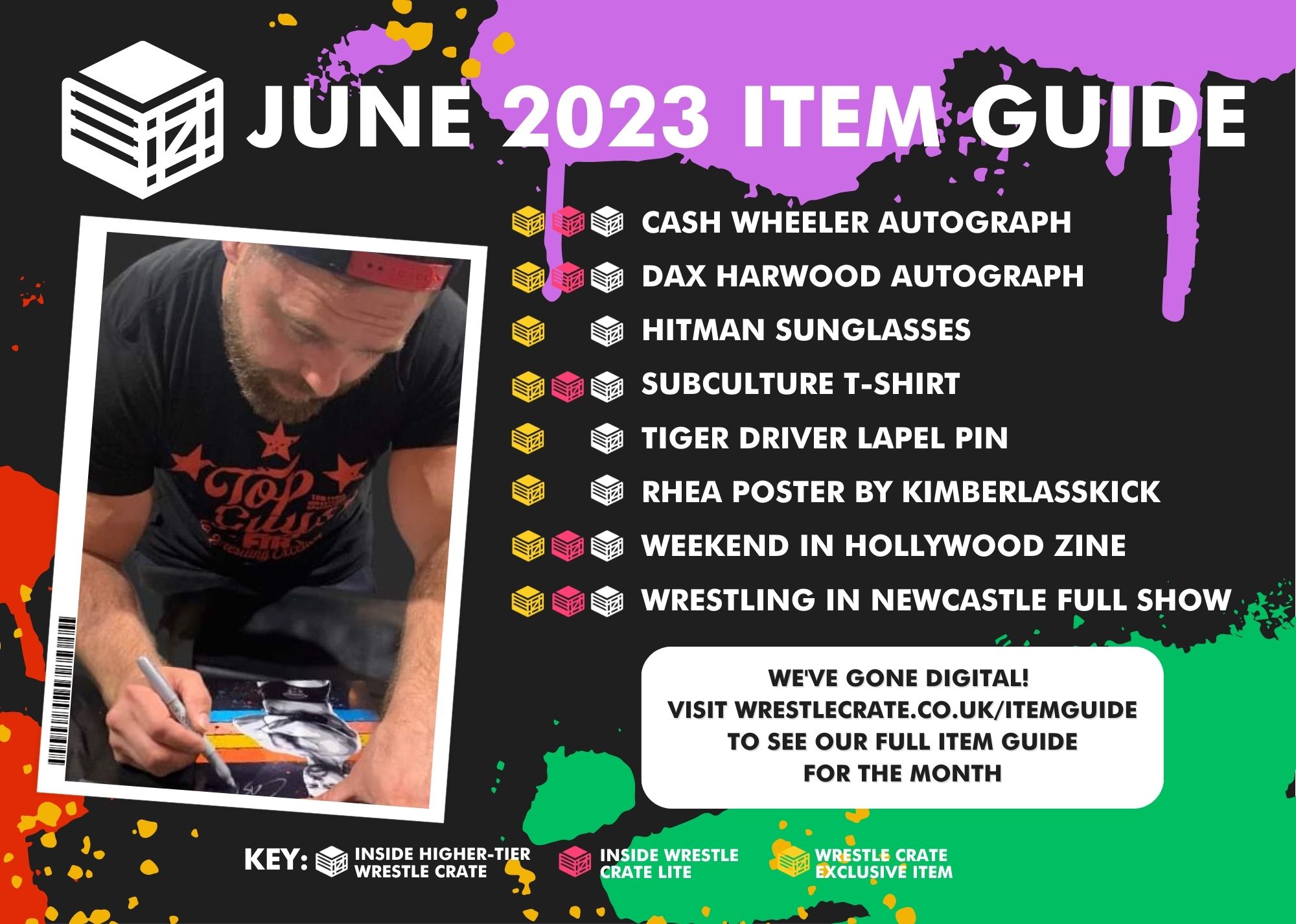 Wrestle Crate Items - June 2023