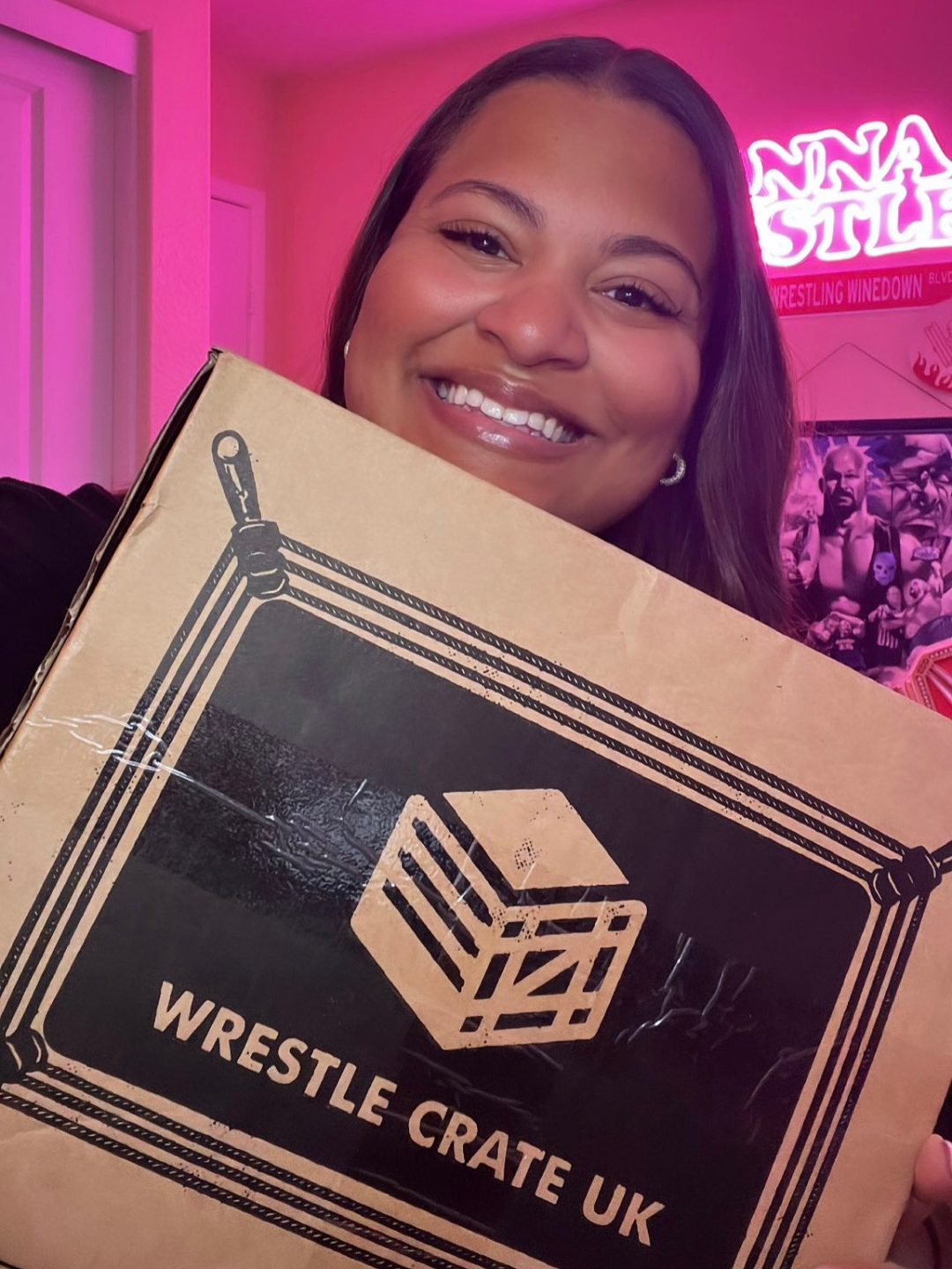 Wrestle Crate subscriber fan photo