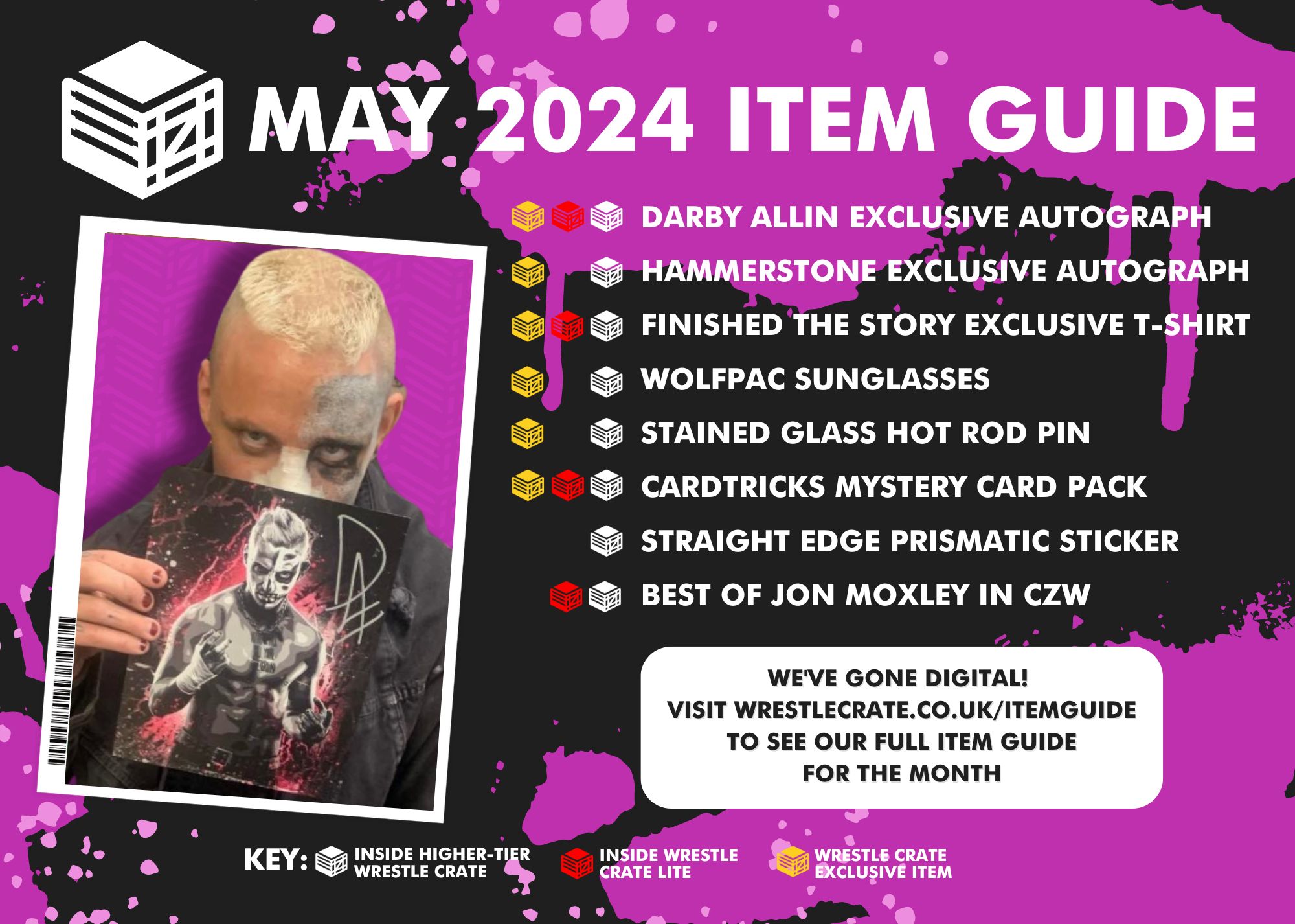 Wrestle Crate Items - May 2024