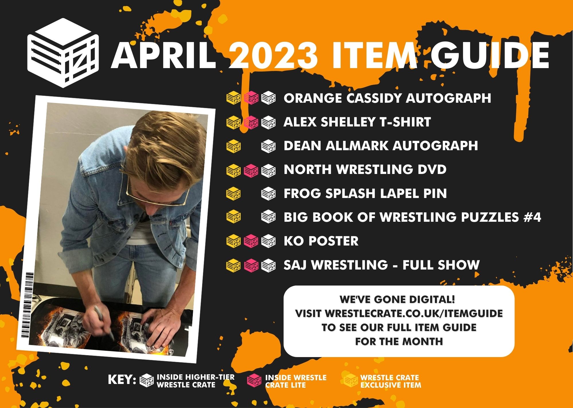 Wrestle Crate Items - April 2023