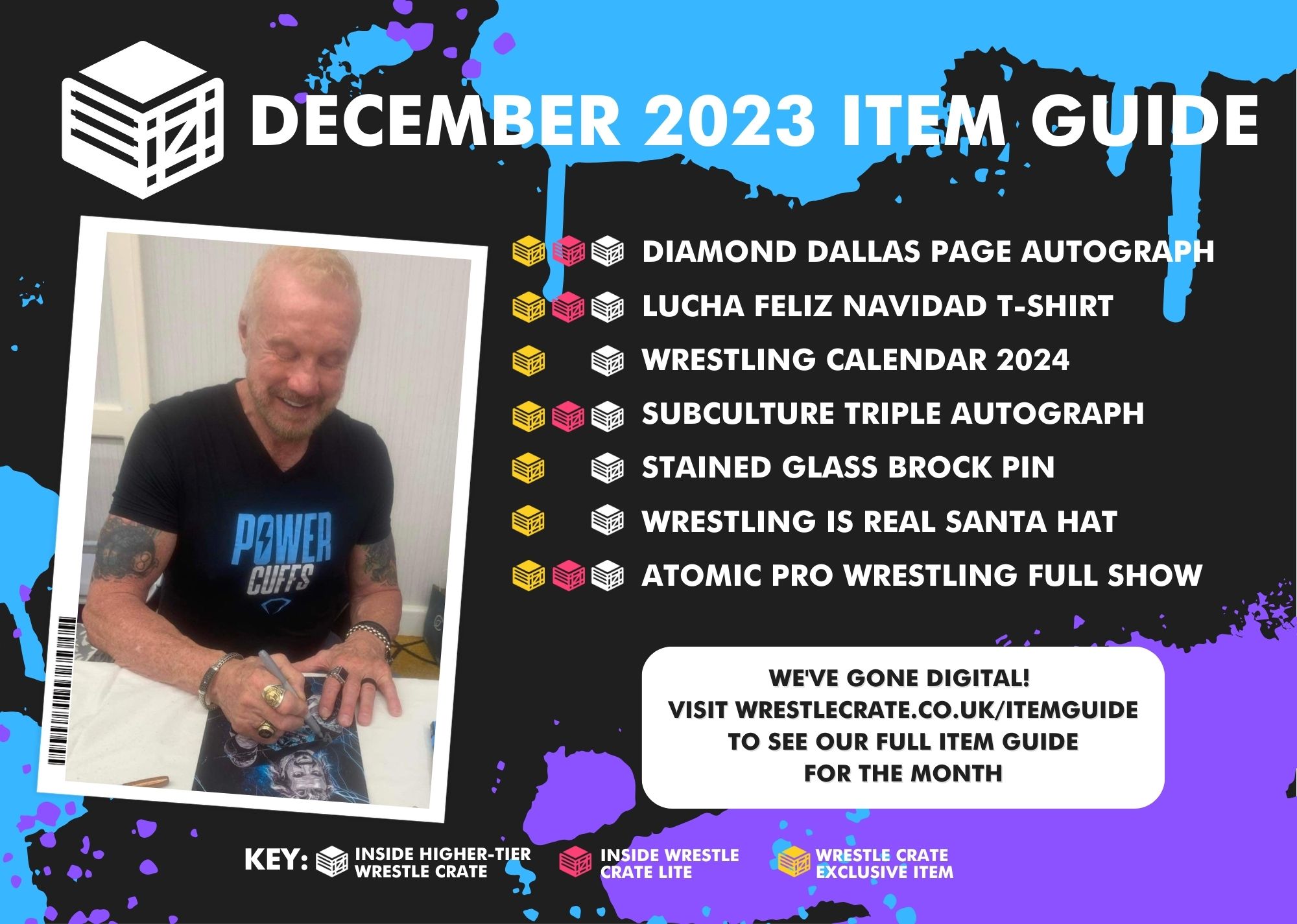 Wrestle Crate Items - December 2023