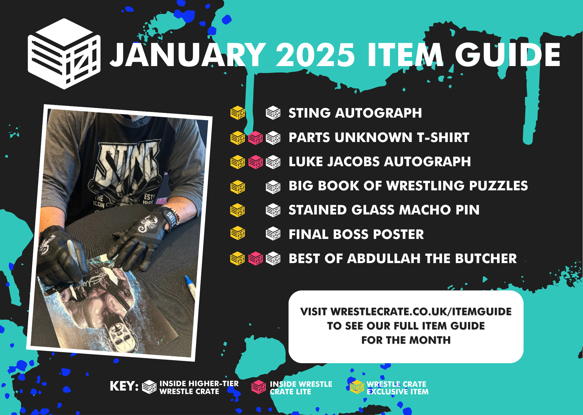 Wrestle Crate Items - January 2025