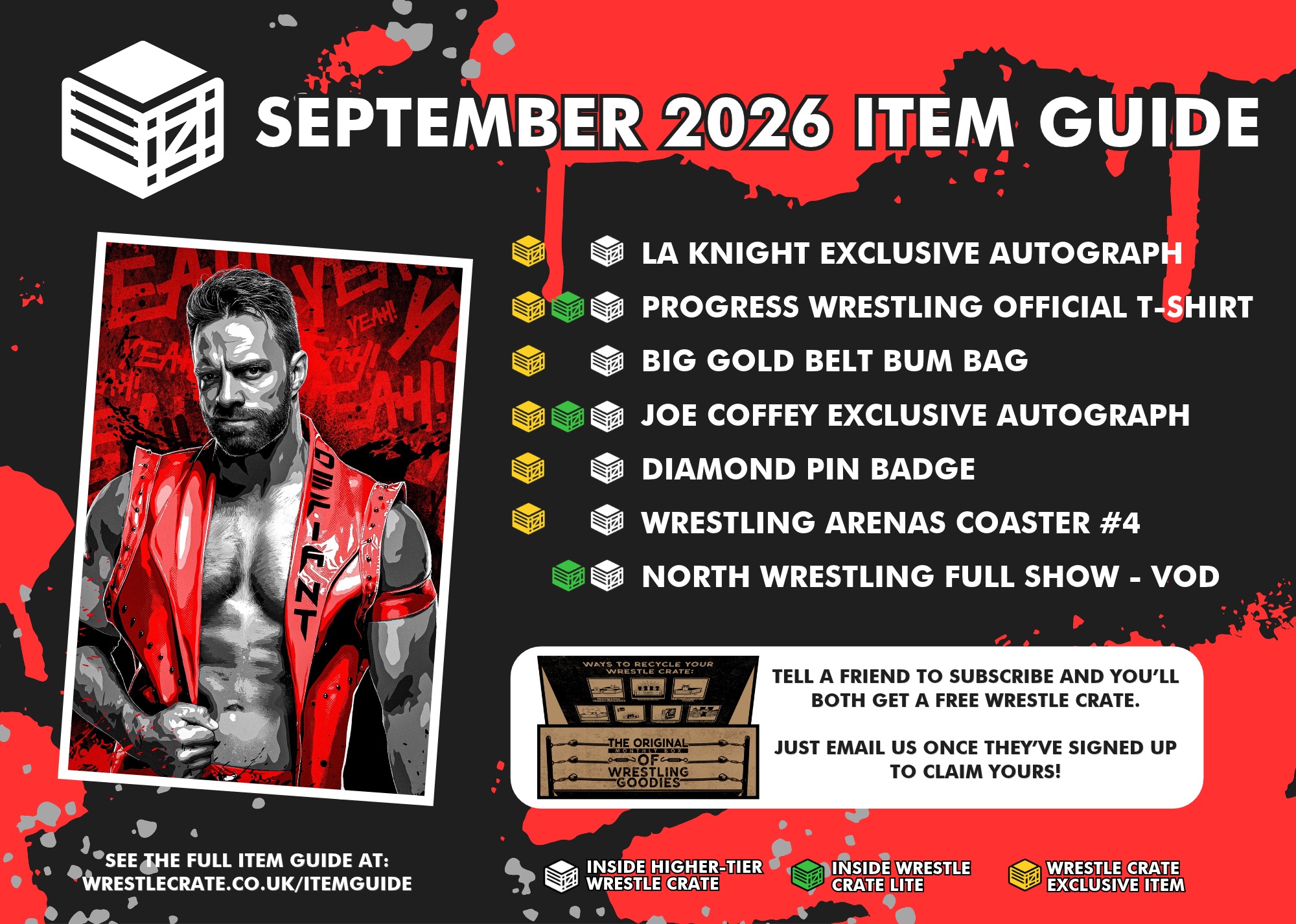 Wrestle Crate Items