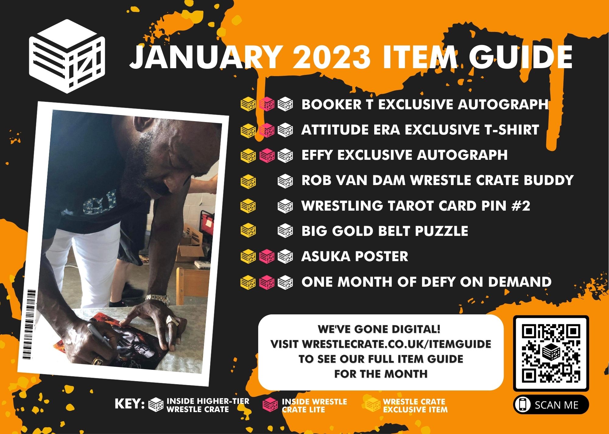 Wrestle Crate Items - January 2023