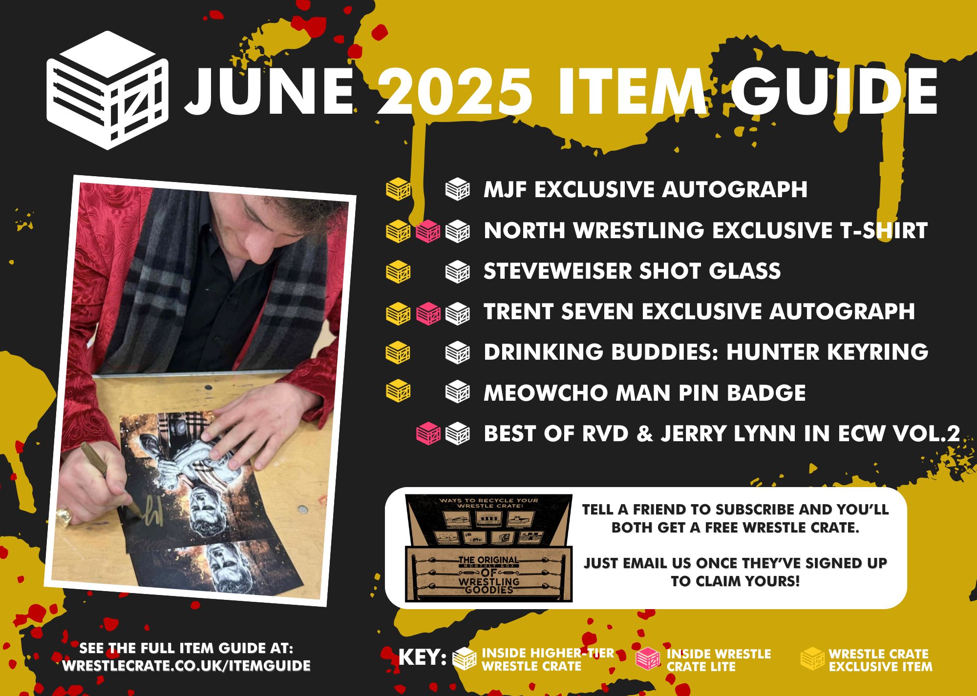 Wrestle Crate Items - June 2025