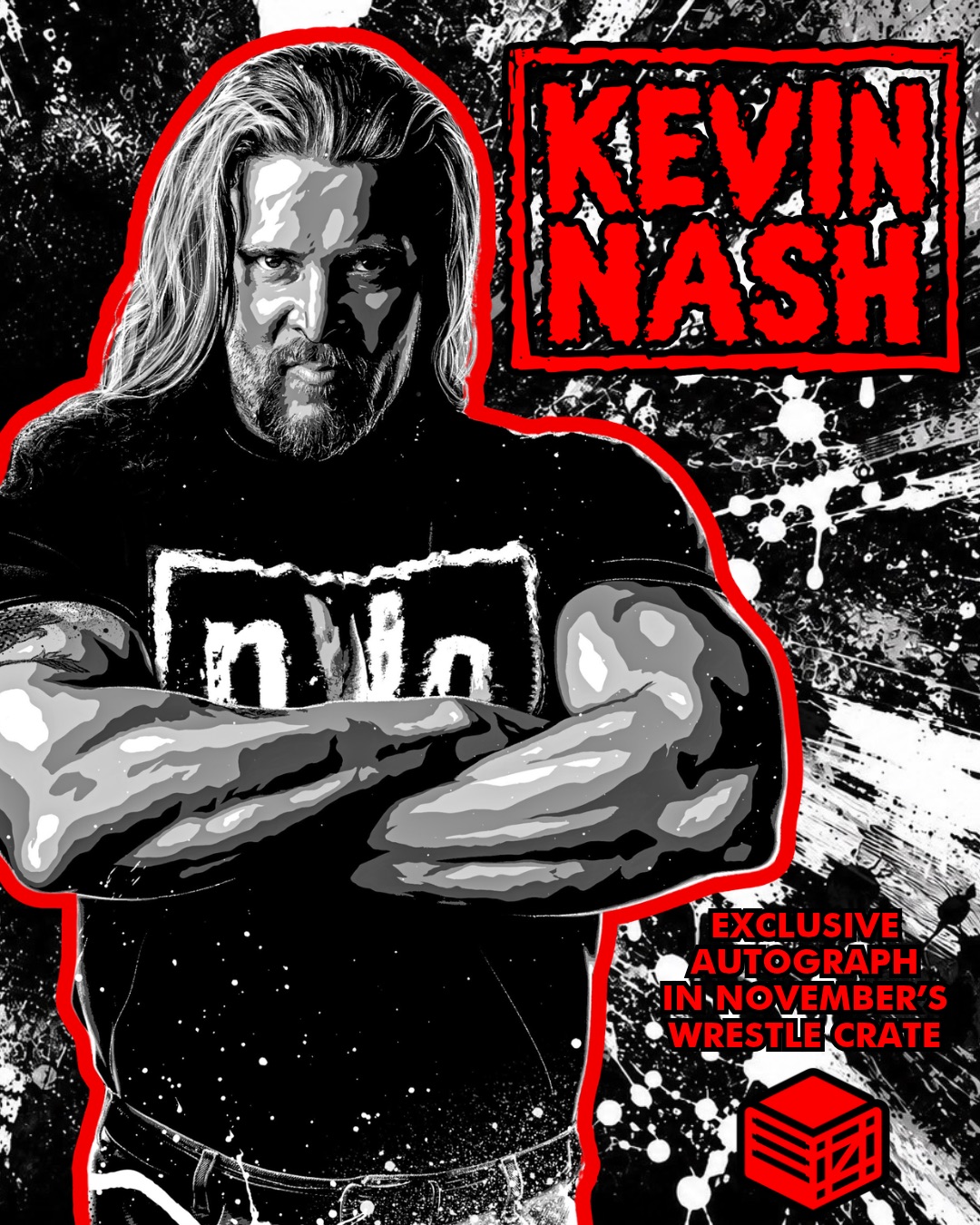Kevin Nash Exclusive Autograph - Wrestle Crate