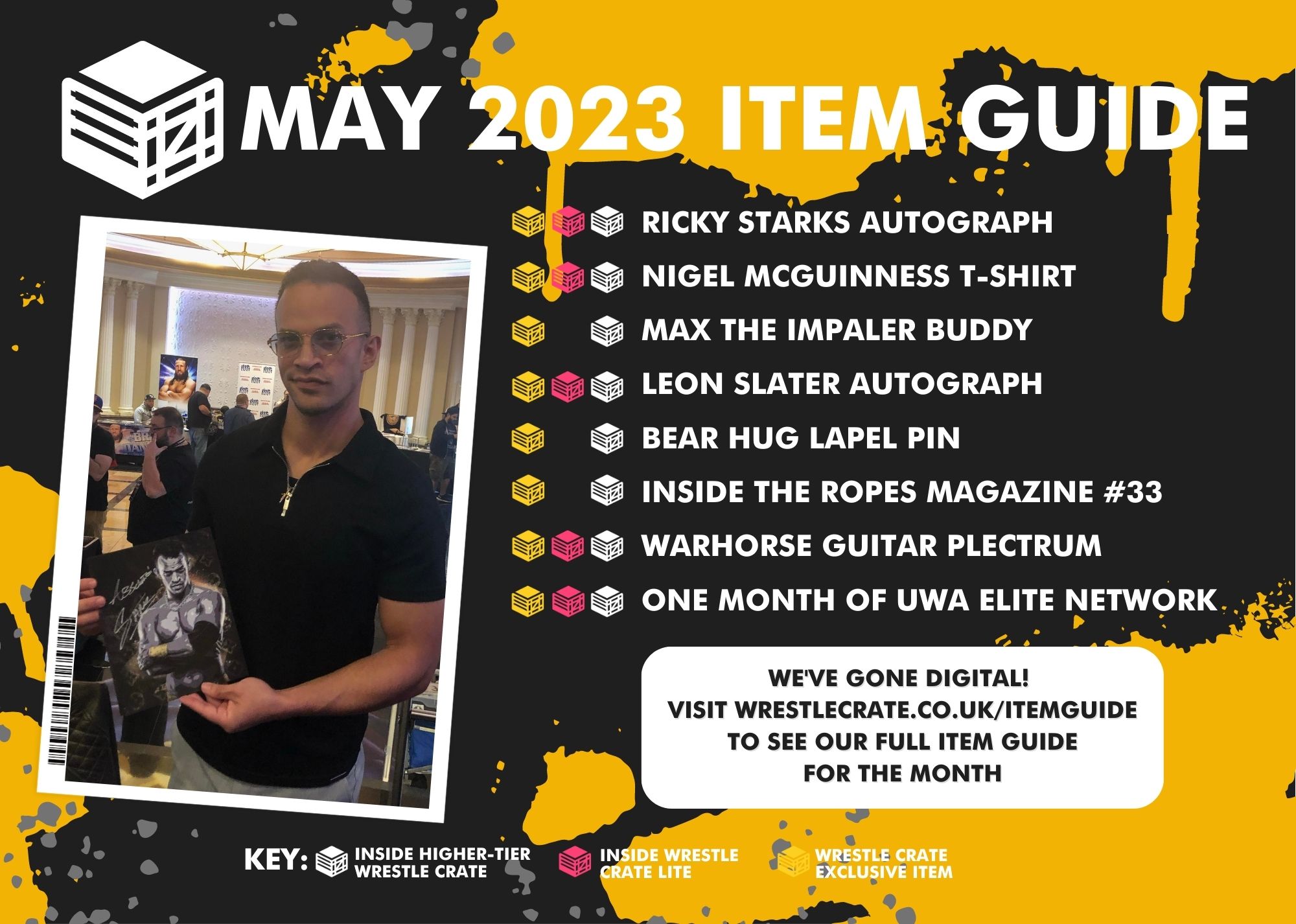 Wrestle Crate Items - May 2023
