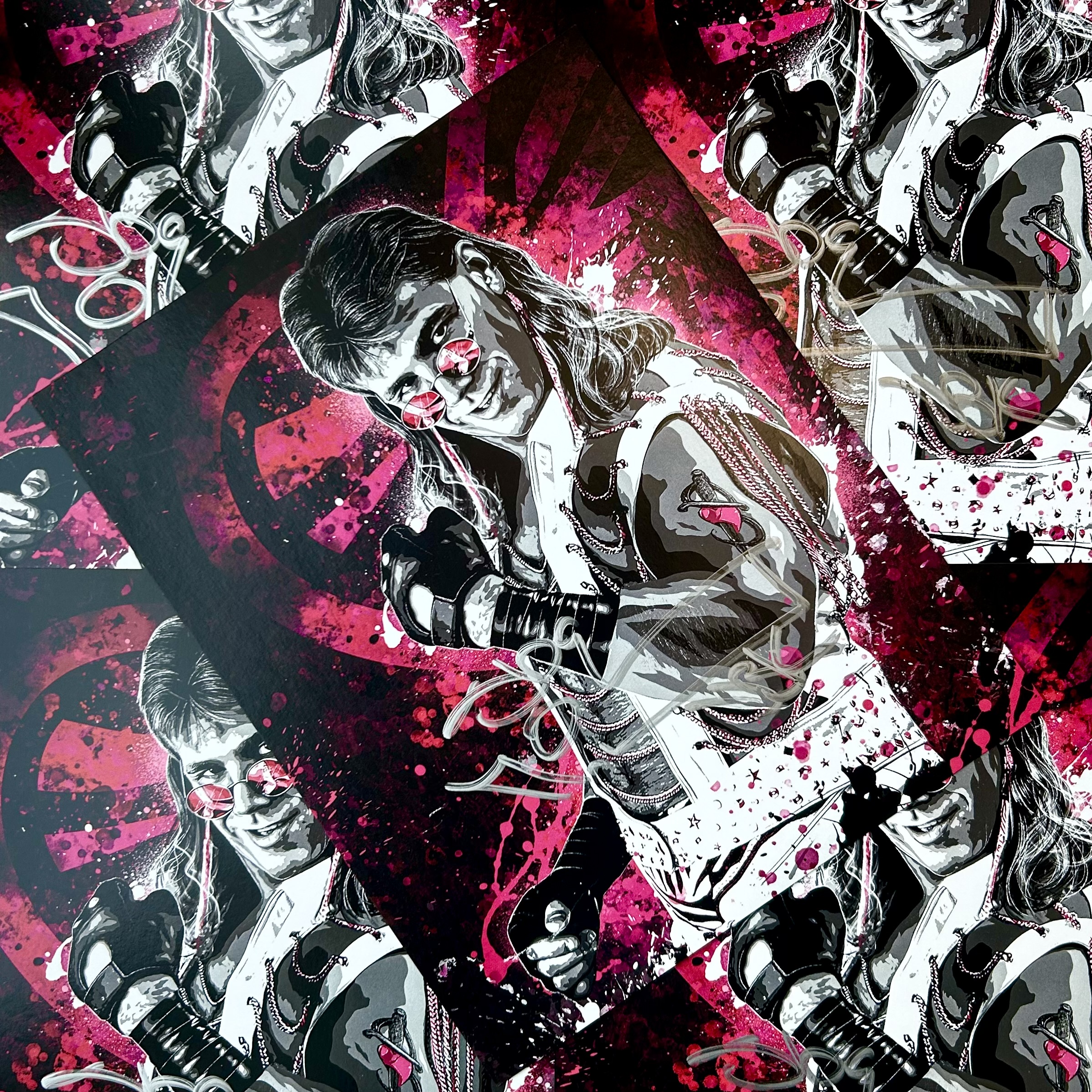 Shawn Michaels autograph - Wrestle Crate exclusive signing