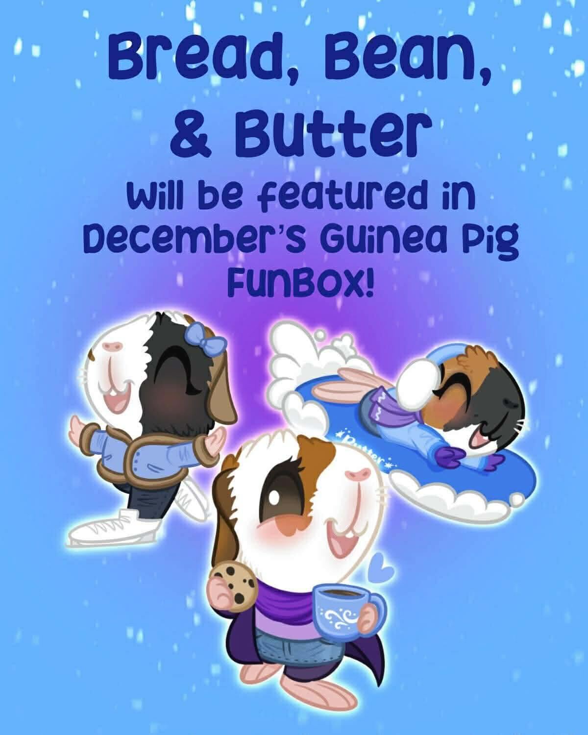 Guinea Pig FunBox sticker pack with cute piggie designs